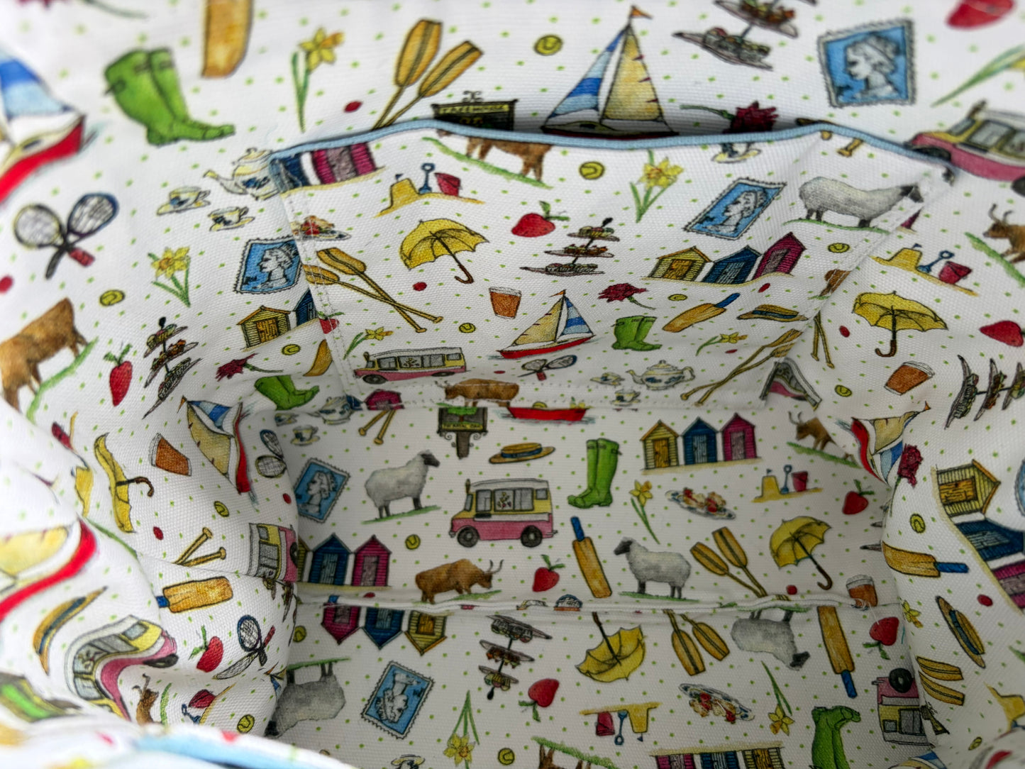 Welsh tapestry Dyfi handbag
