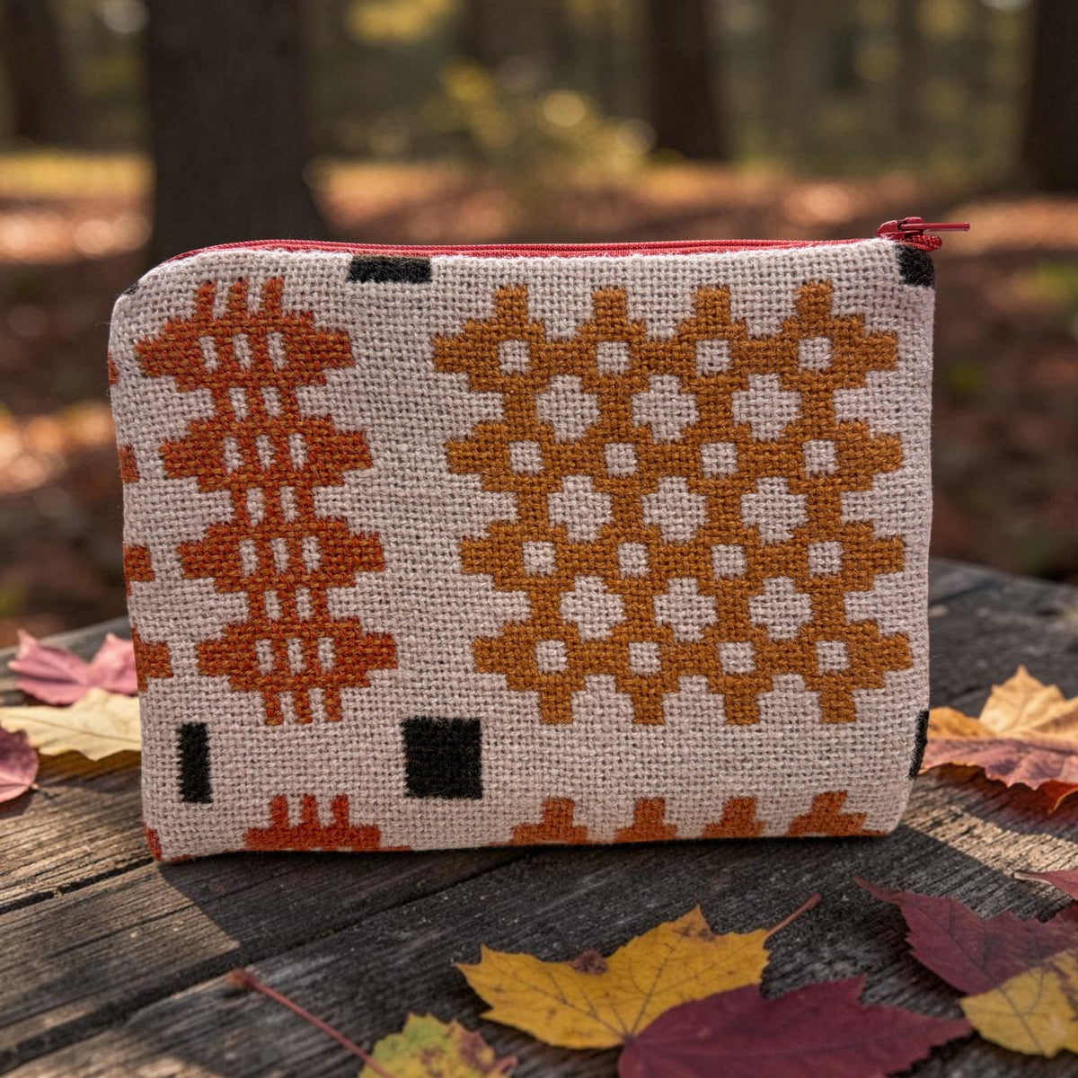 Welsh tapestry large purse