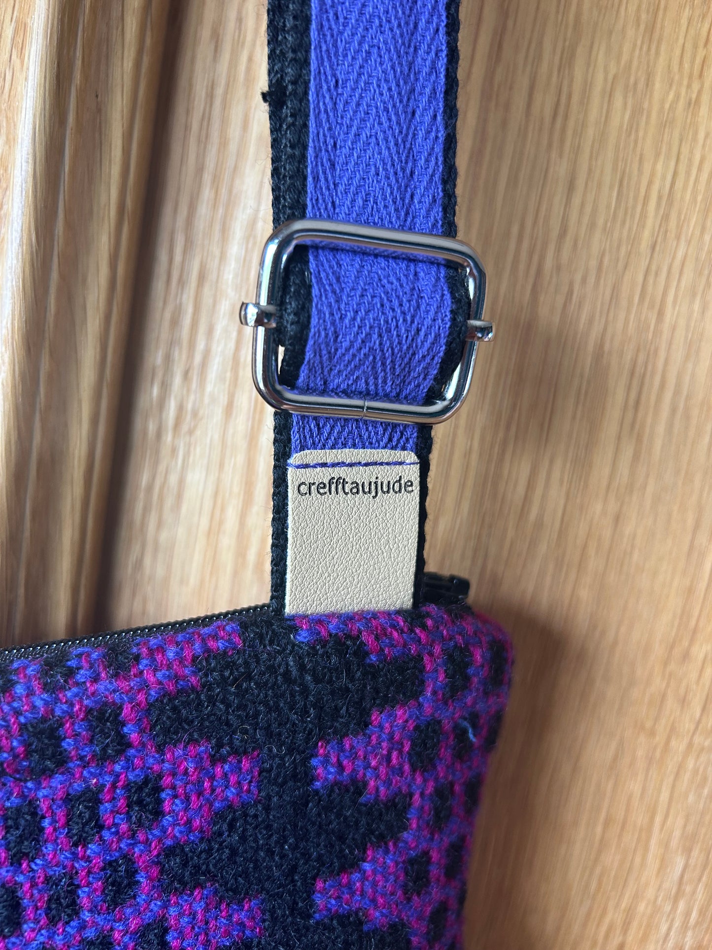Vintage Welsh tapestry crossbody bag