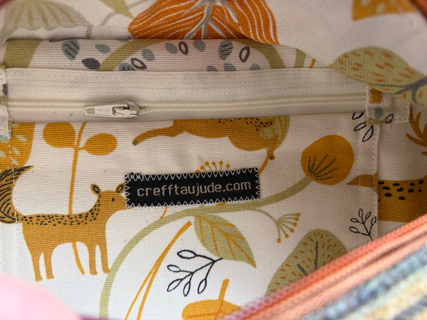 Wool & Leather Crossbody Bum Bag