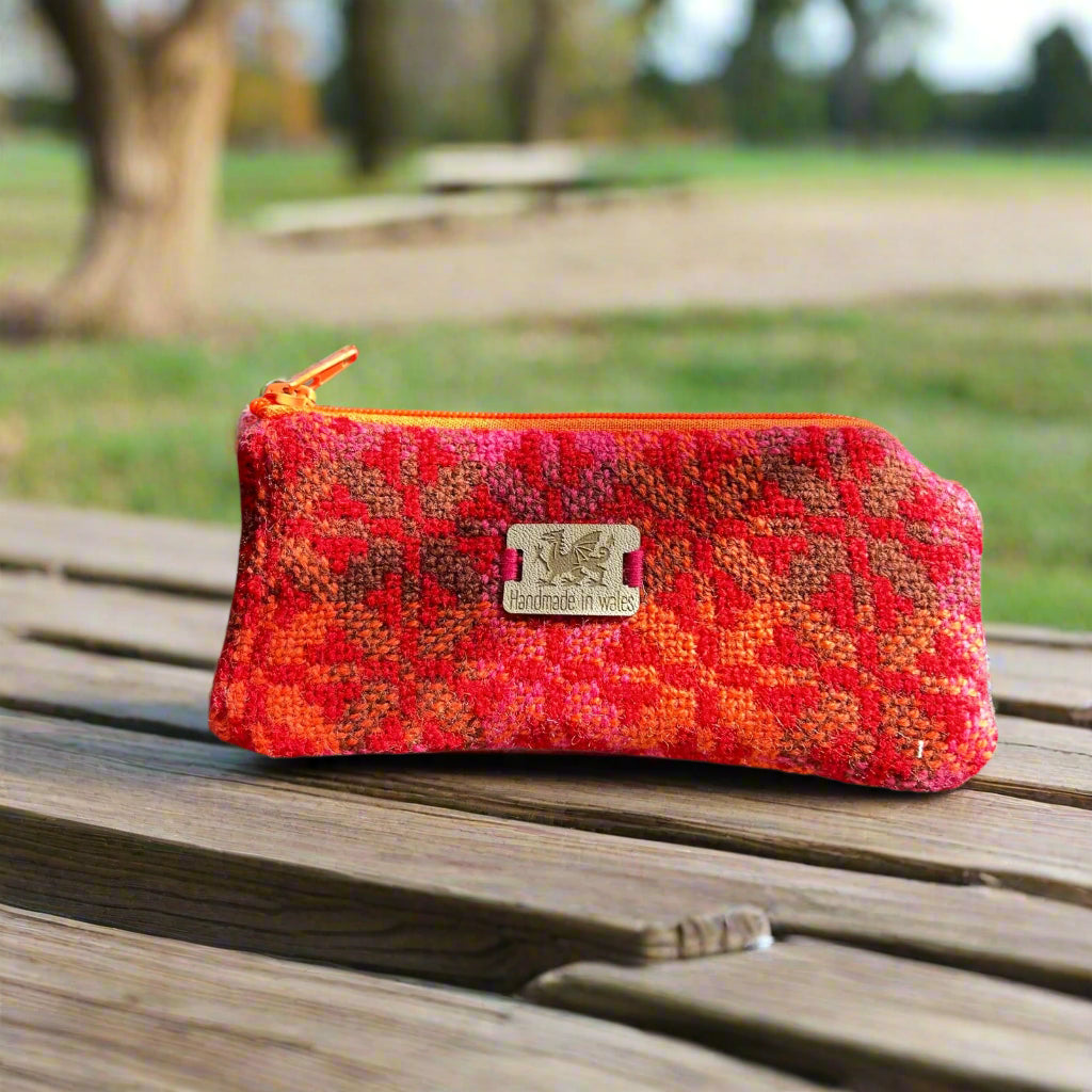 Welsh tapestry Purse/ glasses case