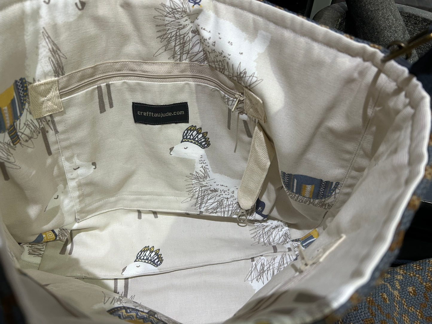 Welsh tapestry Shoulder bag /large cross body