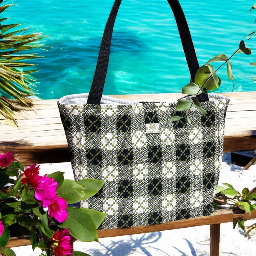 Artisan Welsh tapestry Shopper tote bag