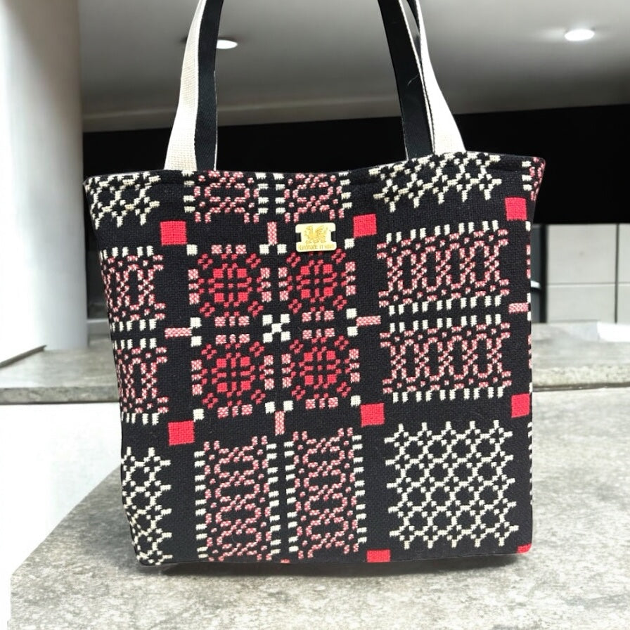 Welsh tapestry Shopper tote bag