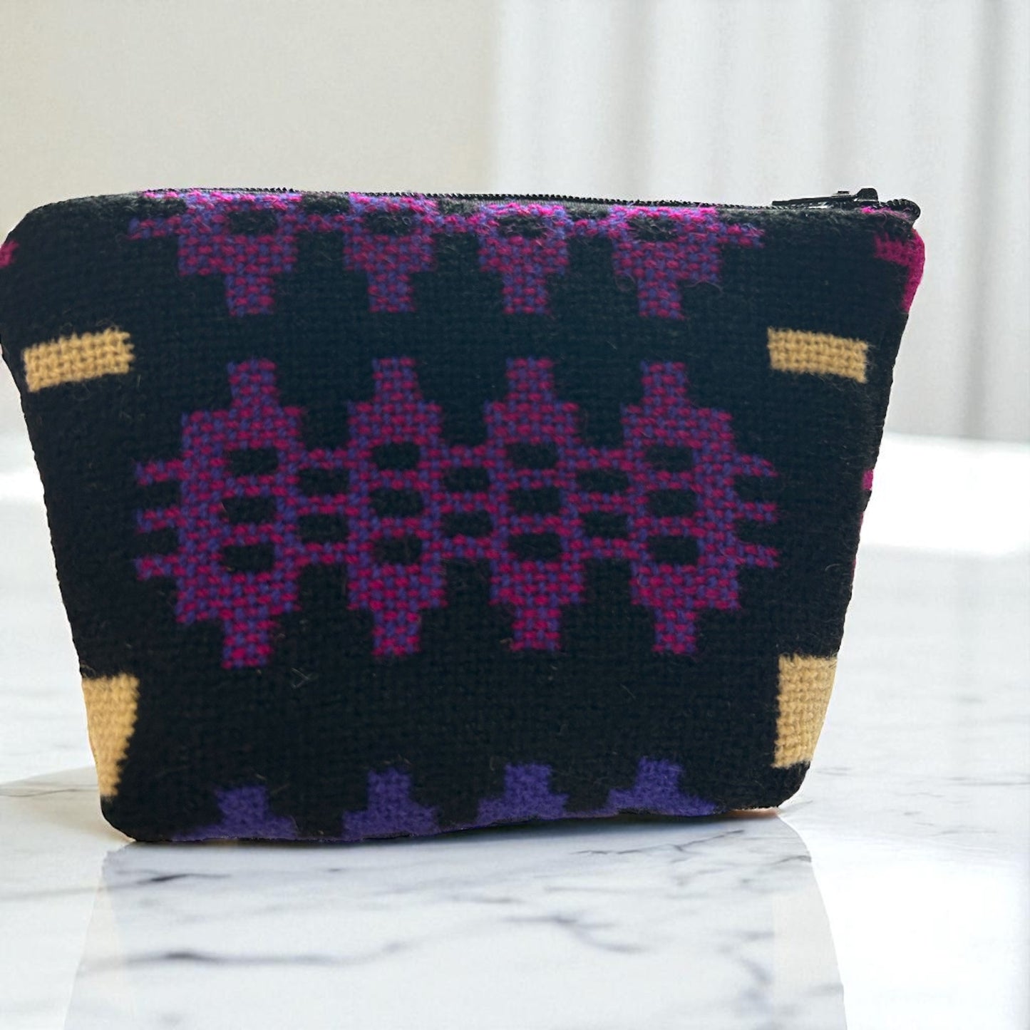 Welsh tapestry make-up bag