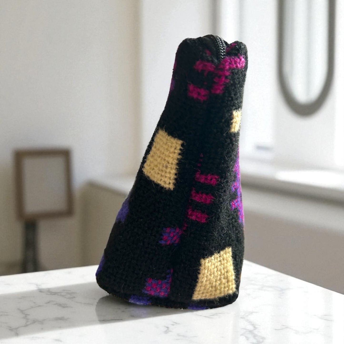 Welsh tapestry make-up bag