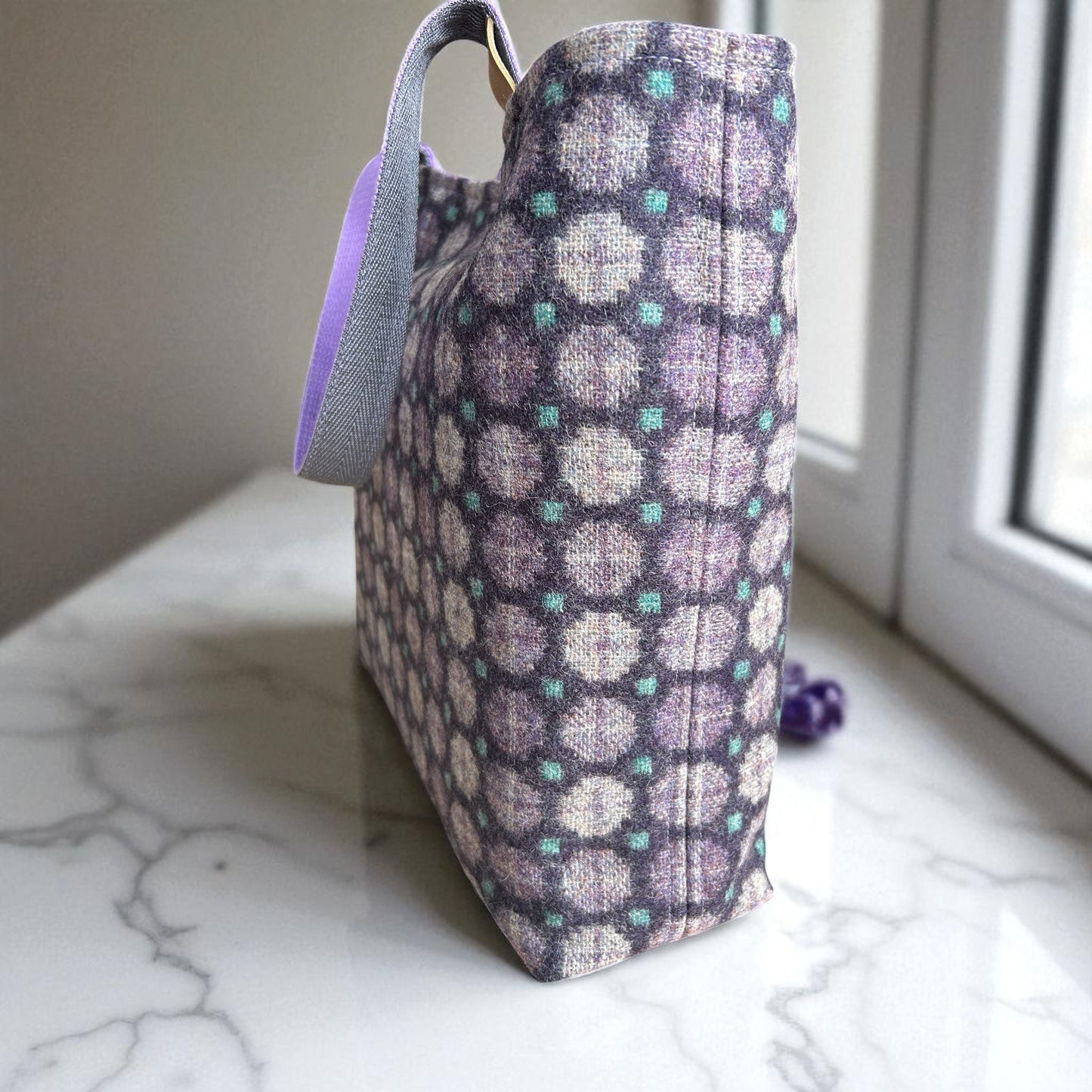 Handmade Wool tote bag