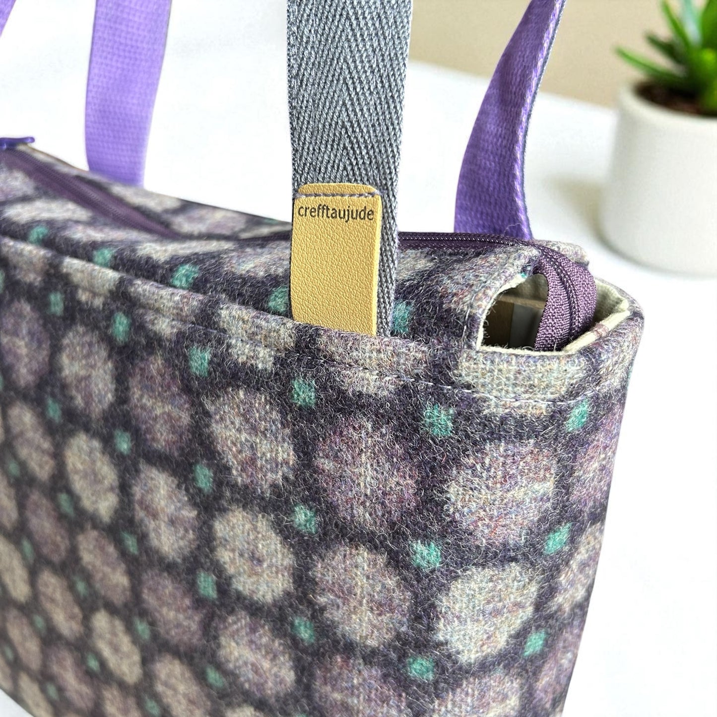 Handmade Wool handbag