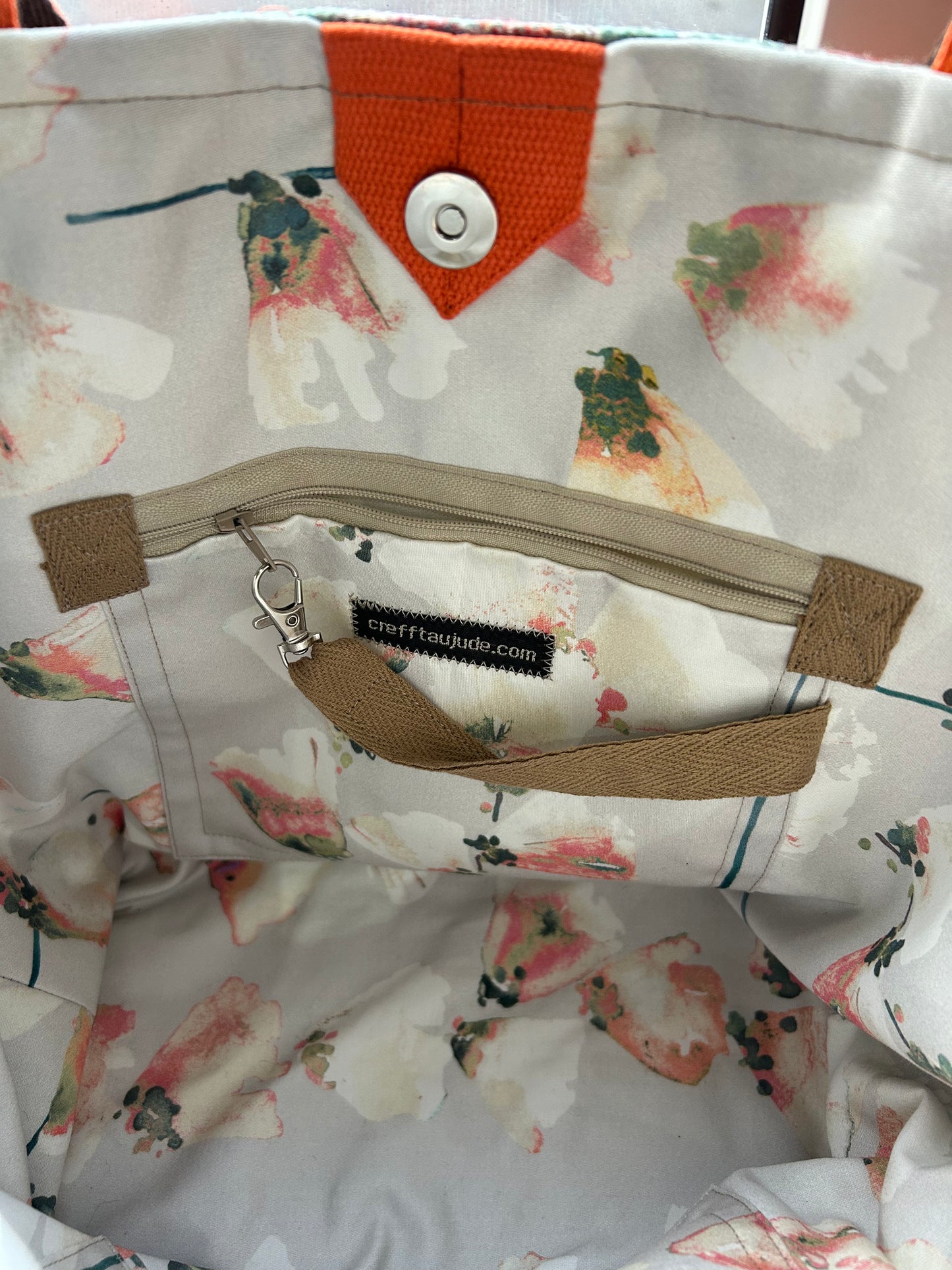 Handmade Wool Tote bag