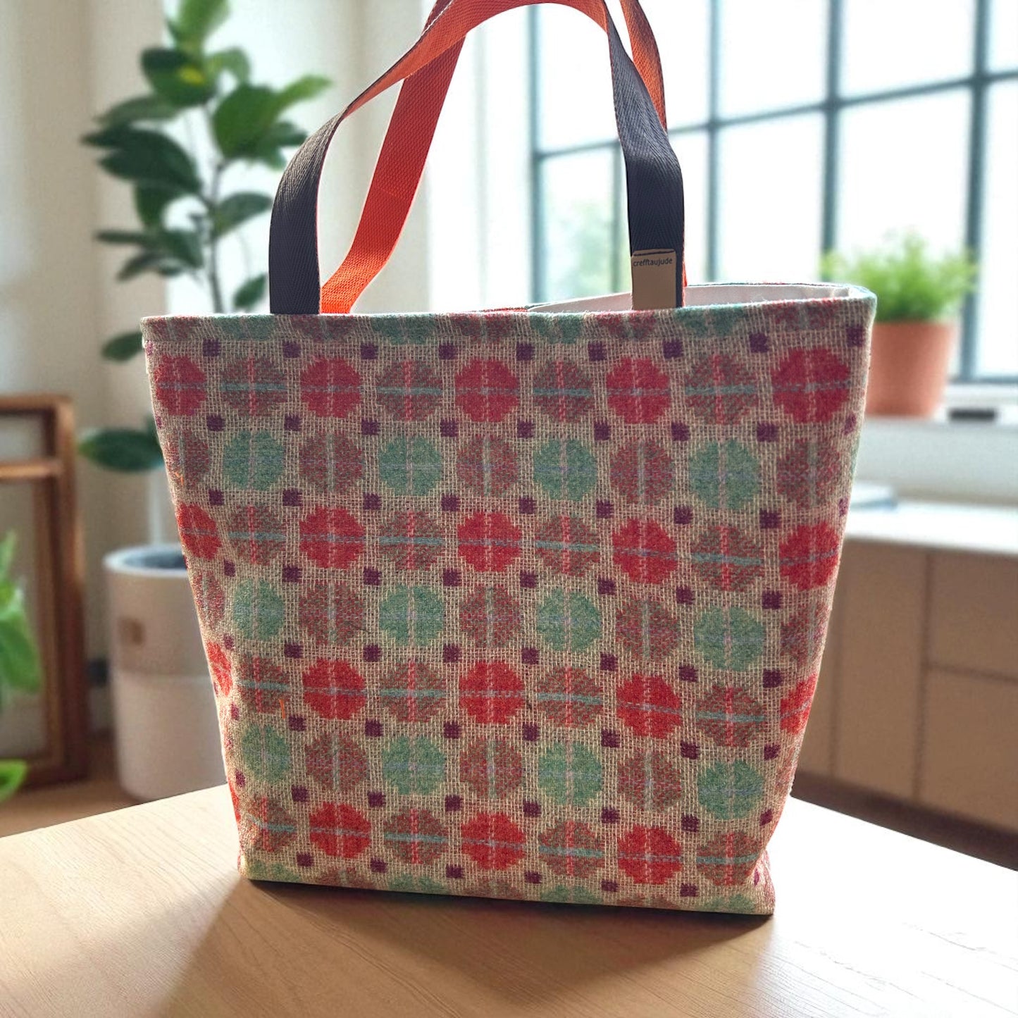Handmade Wool Tote bag
