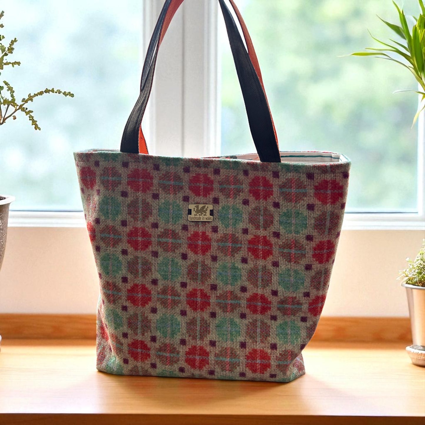 Handmade Wool Tote bag