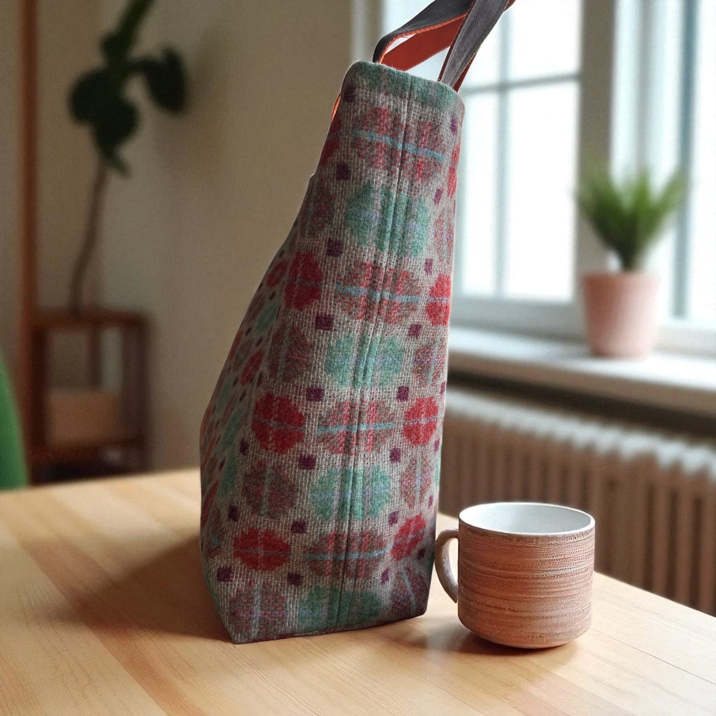 Handmade Wool Tote bag