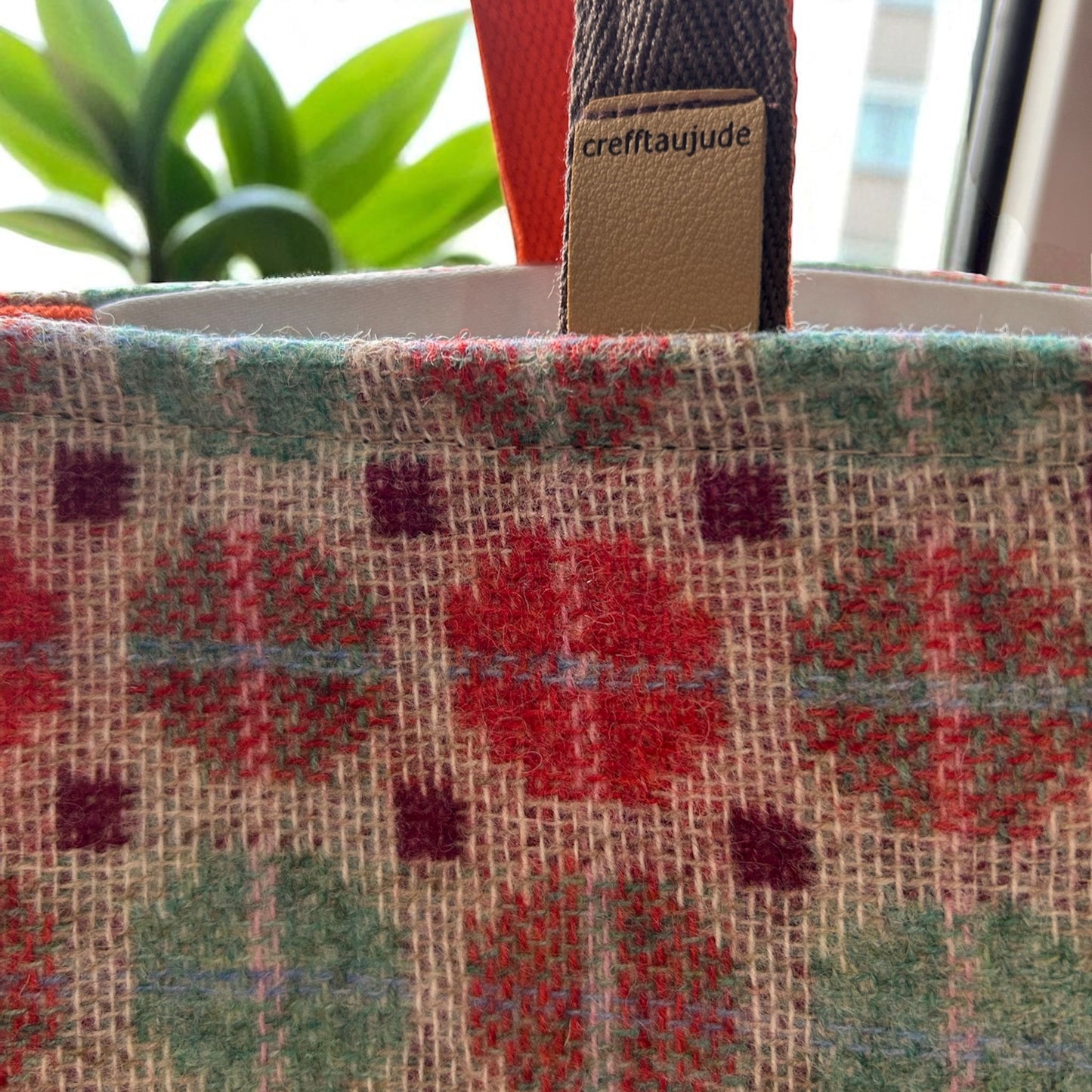 Handmade Wool Tote bag