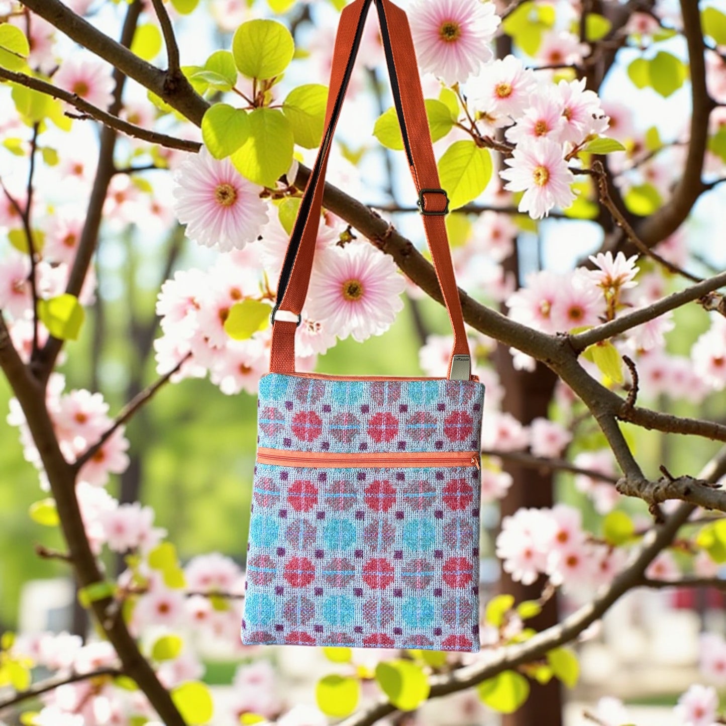 Handmade Wool Crossbody bag