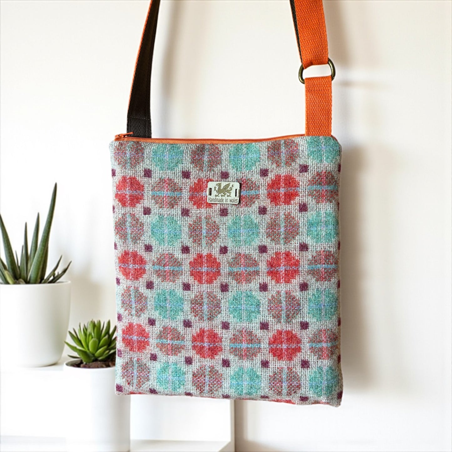 Handmade Wool Crossbody bag