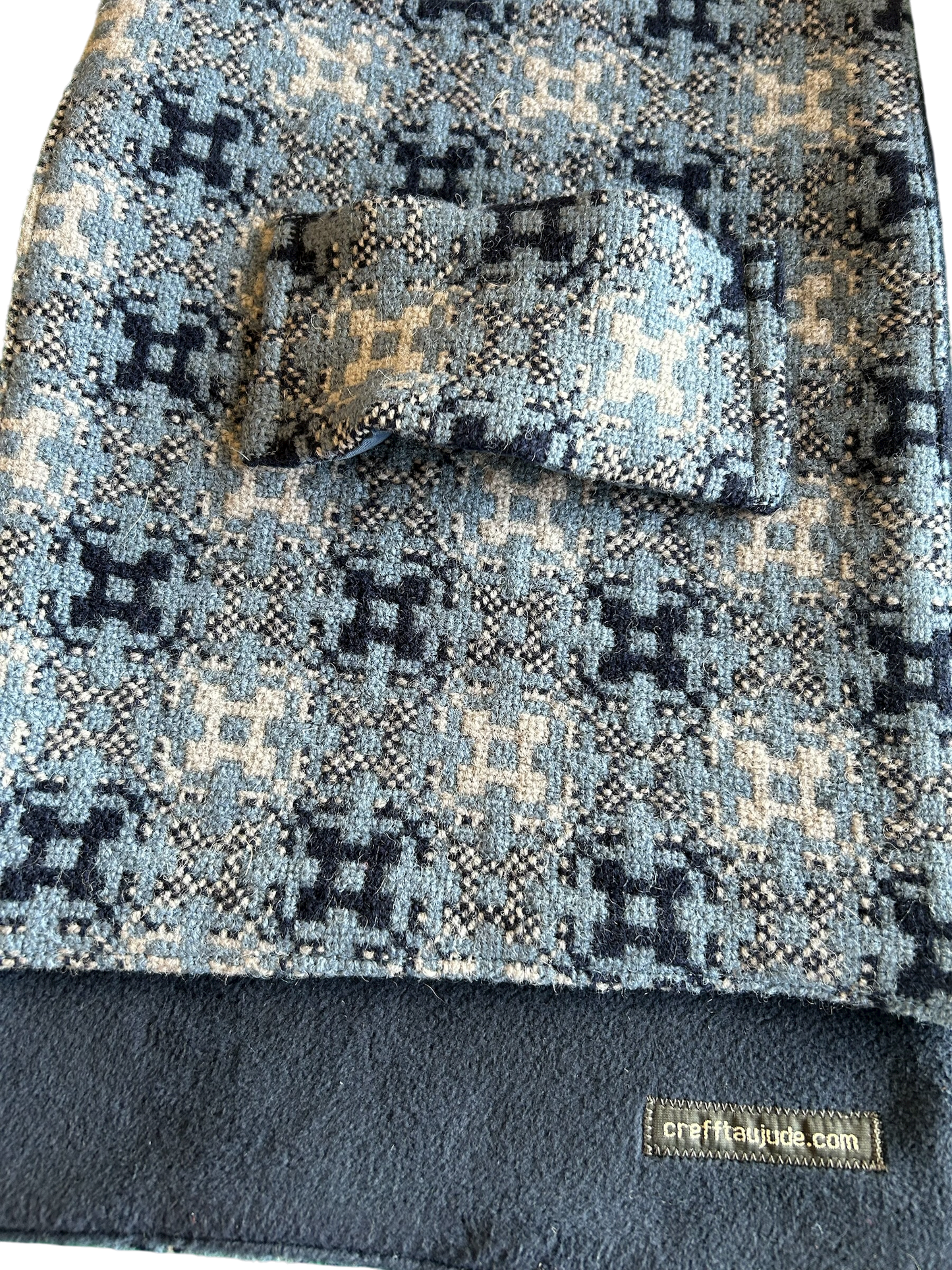 Vintage Welsh tapestry scarf