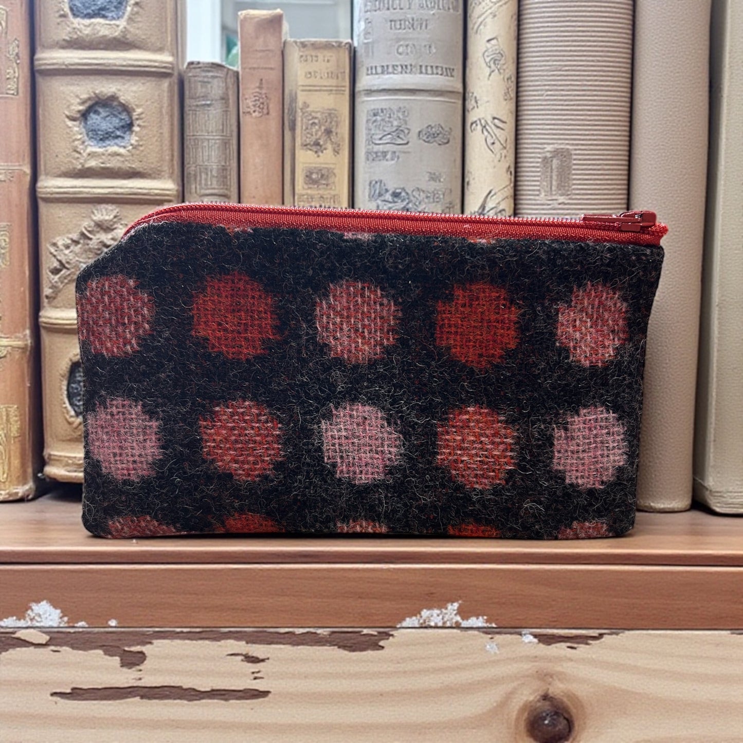 Wool purse/glasses case