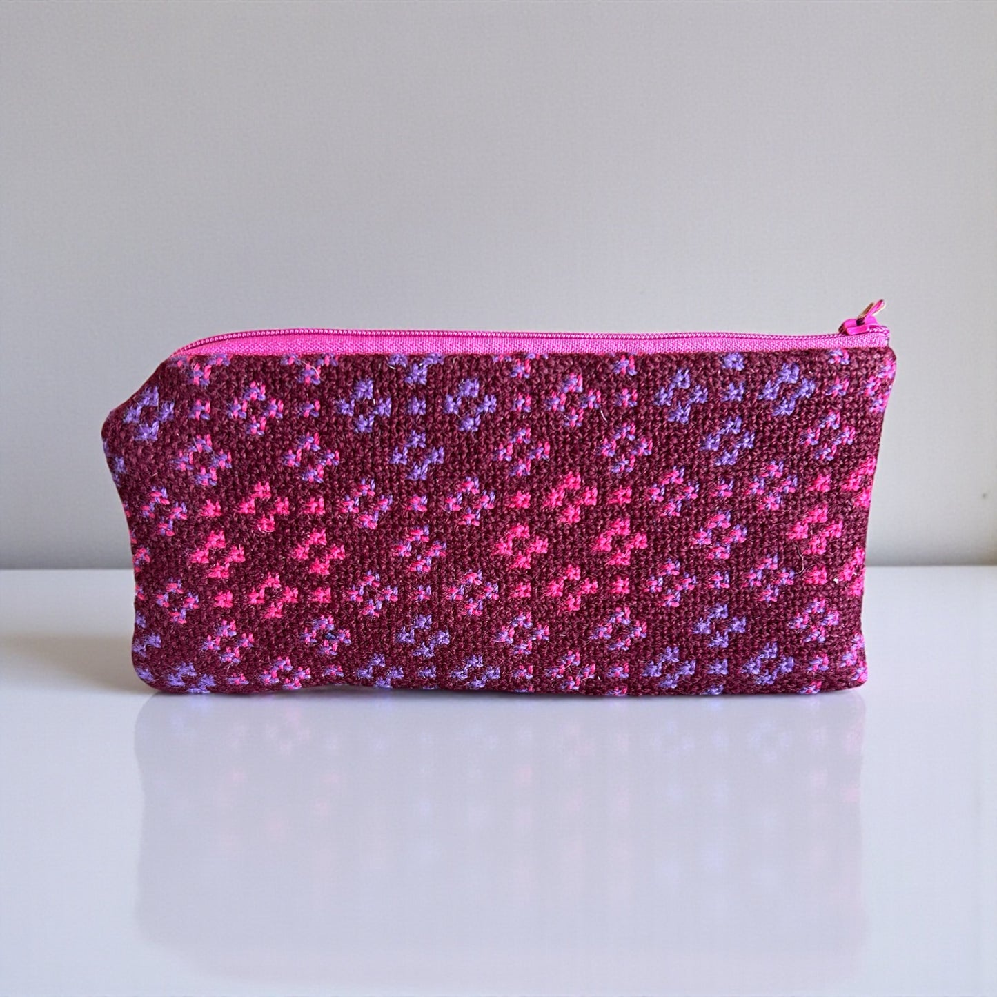 Welsh tapestry purse /glasses case