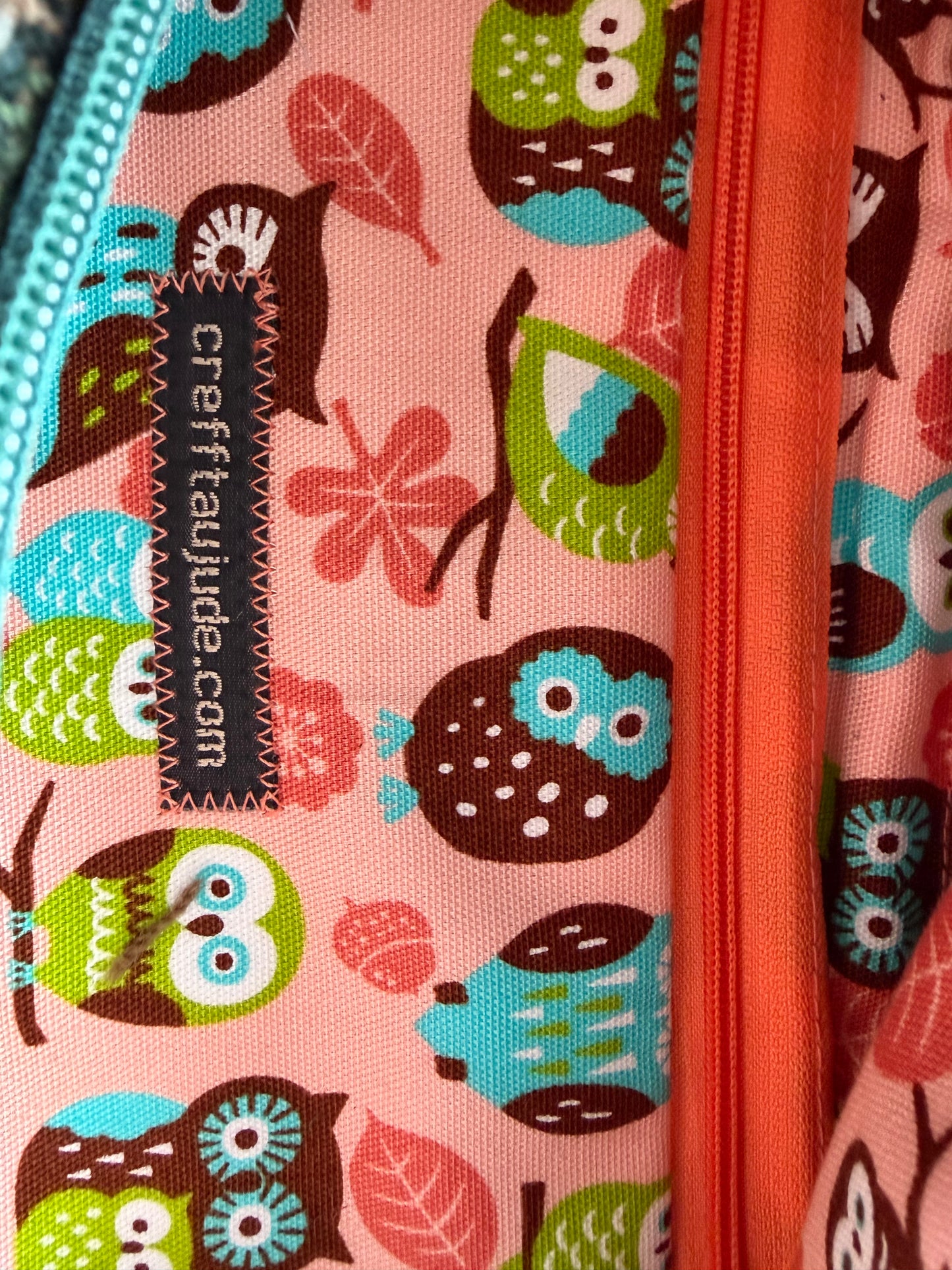 Welsh wool tapestry and real leather crossbody bum bag