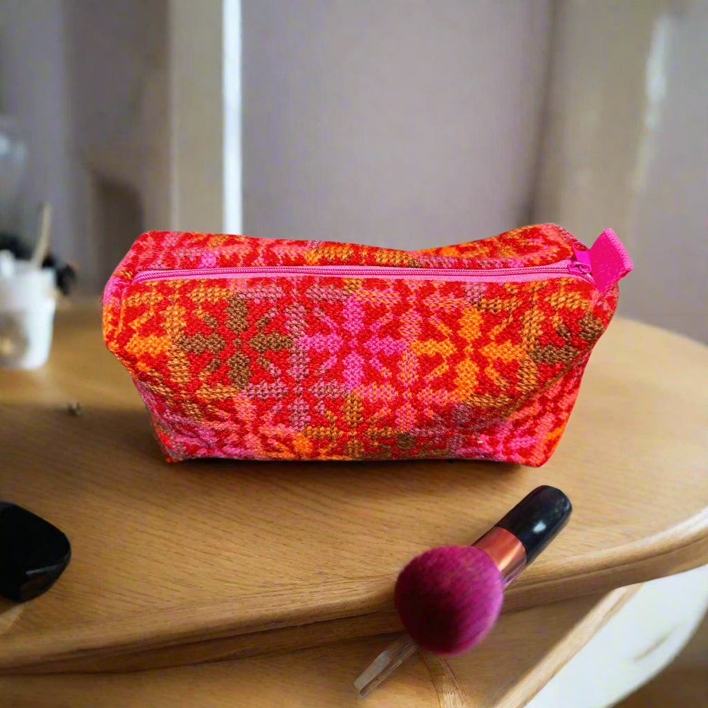 Welsh tapestry Makeup bag