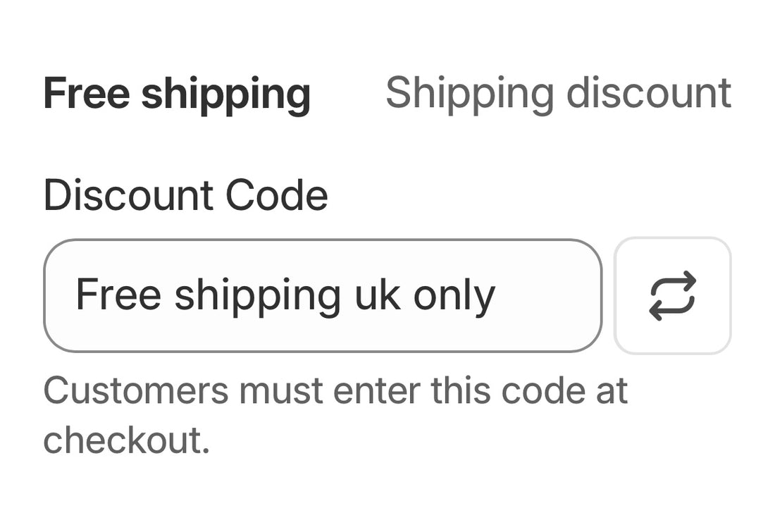 Free uk shipping