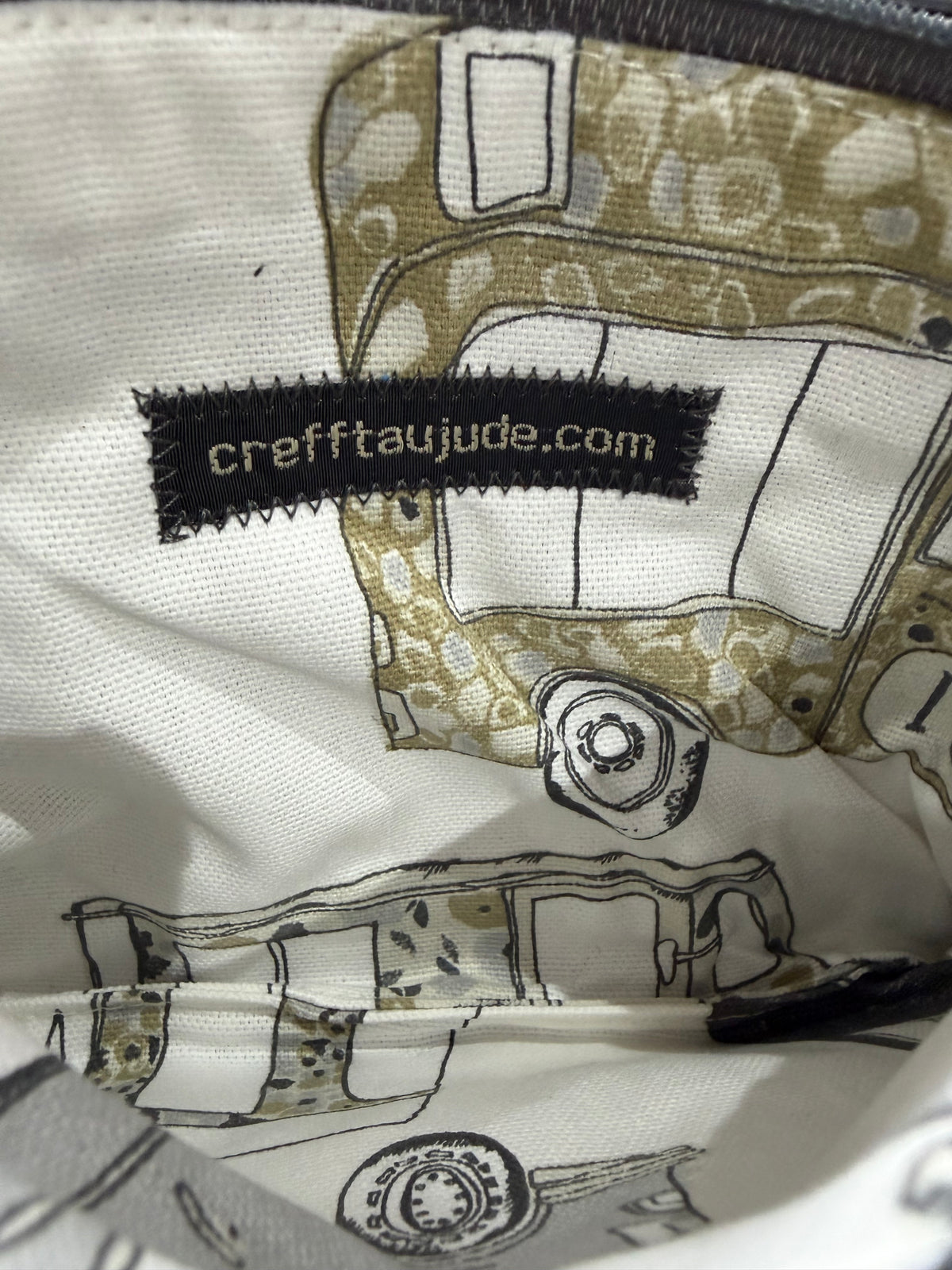 Welsh tapestry large purse