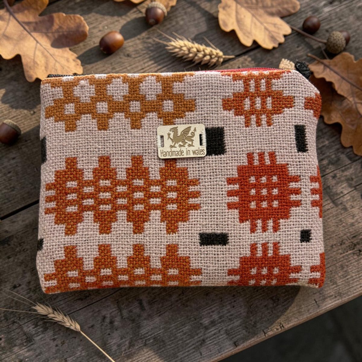 Welsh tapestry large purse