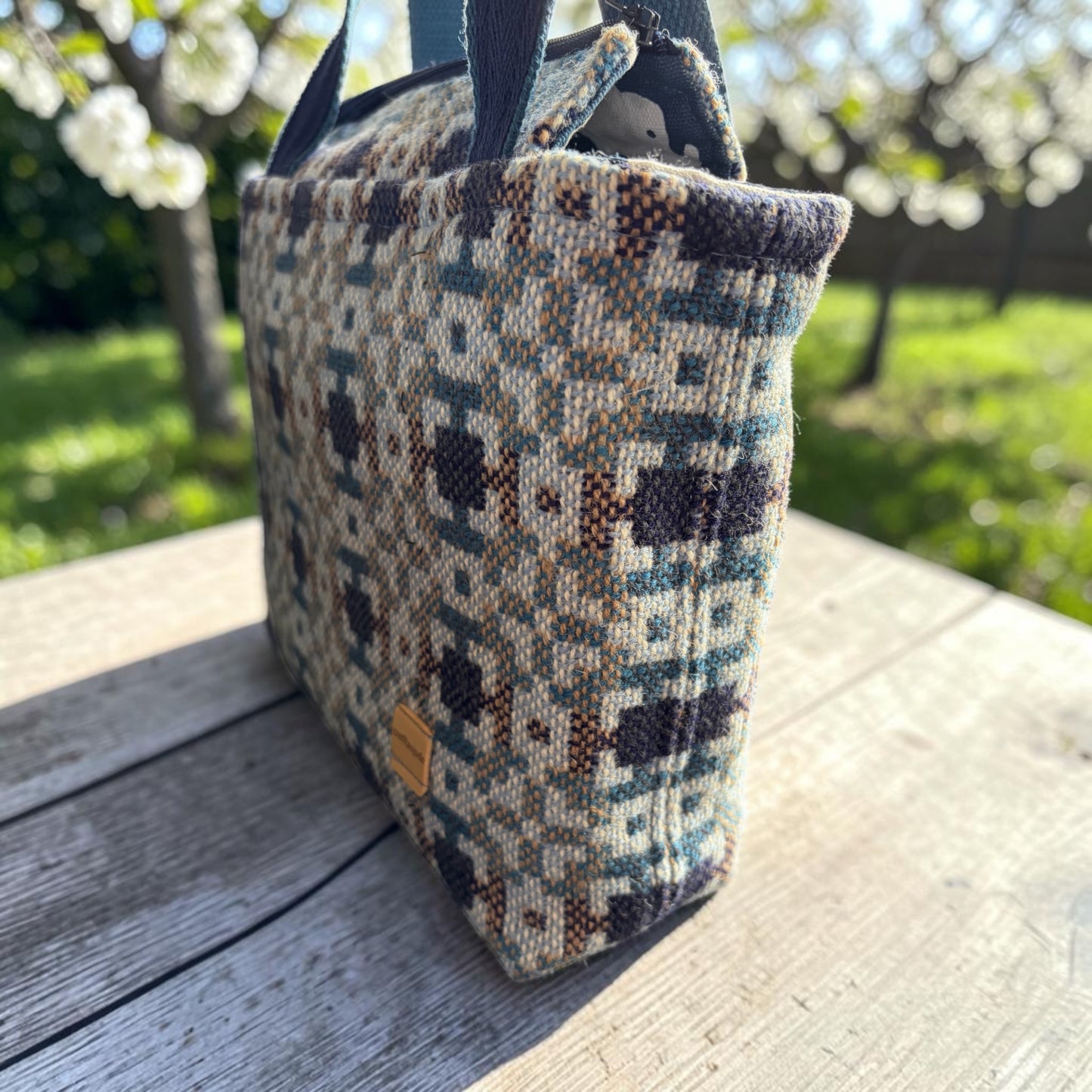 Welsh tapestry Dyfi handbag