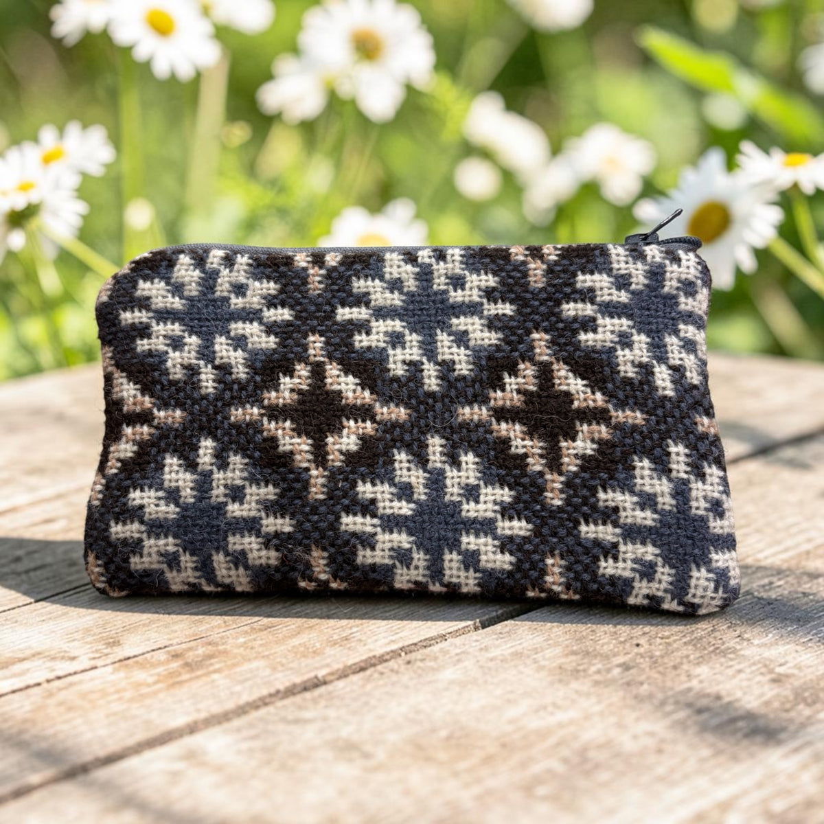 Welsh tapestry zipped glasses case
