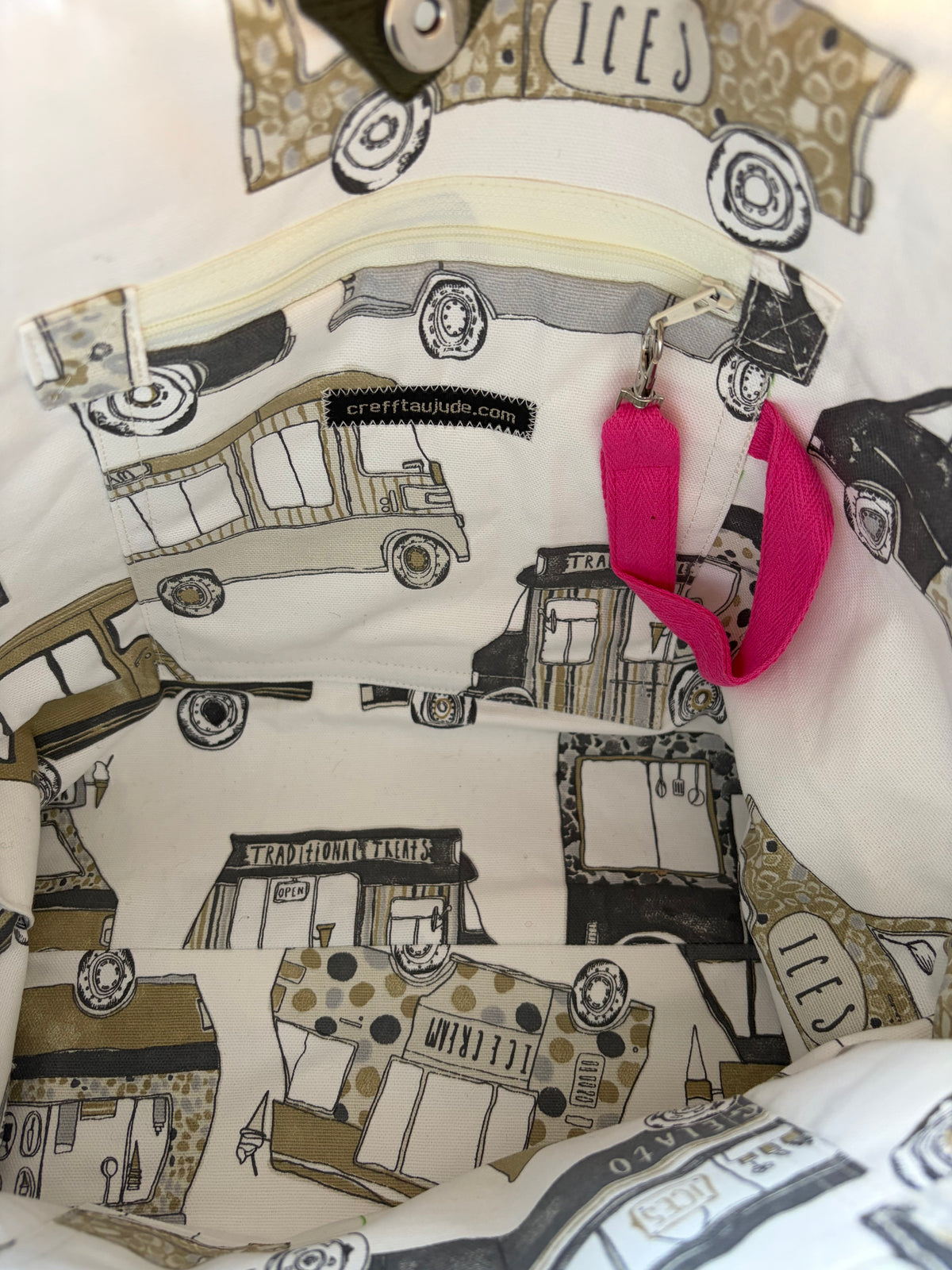 Welsh tapestry Teifi tote