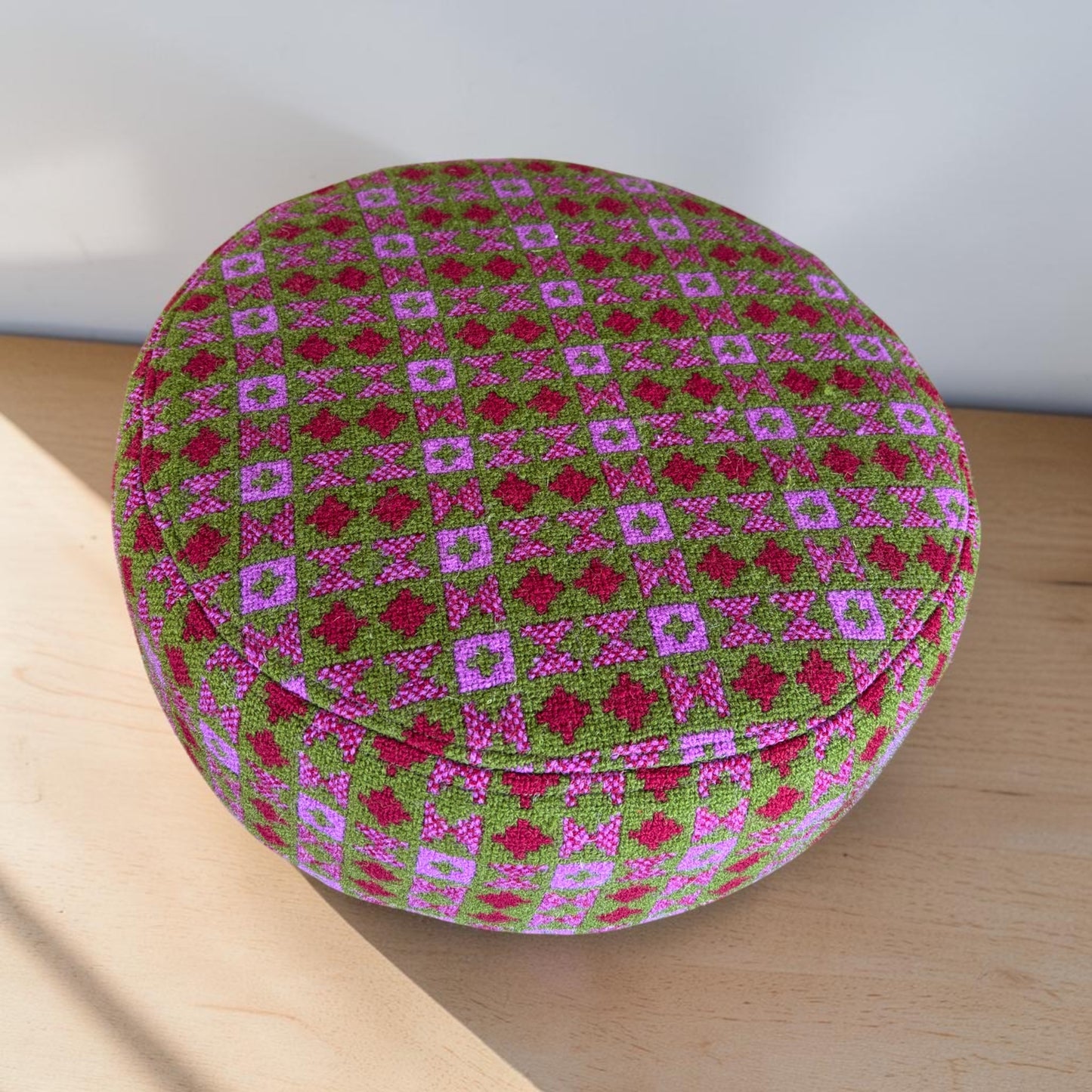 Welsh tapestry footstool