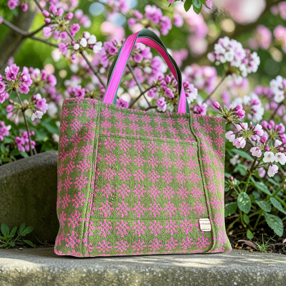 Welsh tapestry Teifi tote