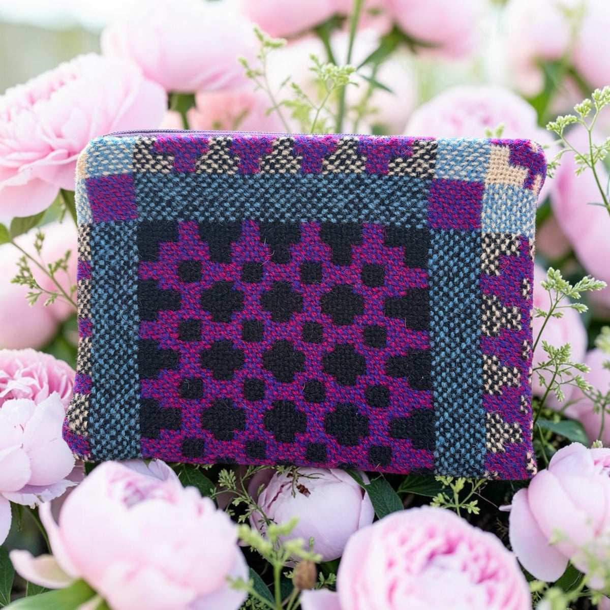 Welsh tapestry large purse
