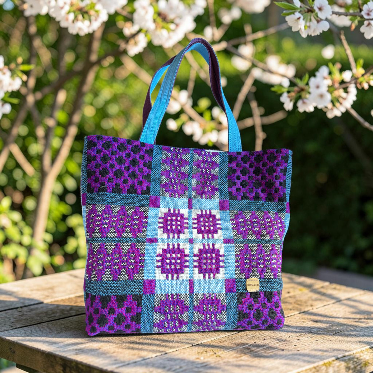 Welsh tapestry teifi tote