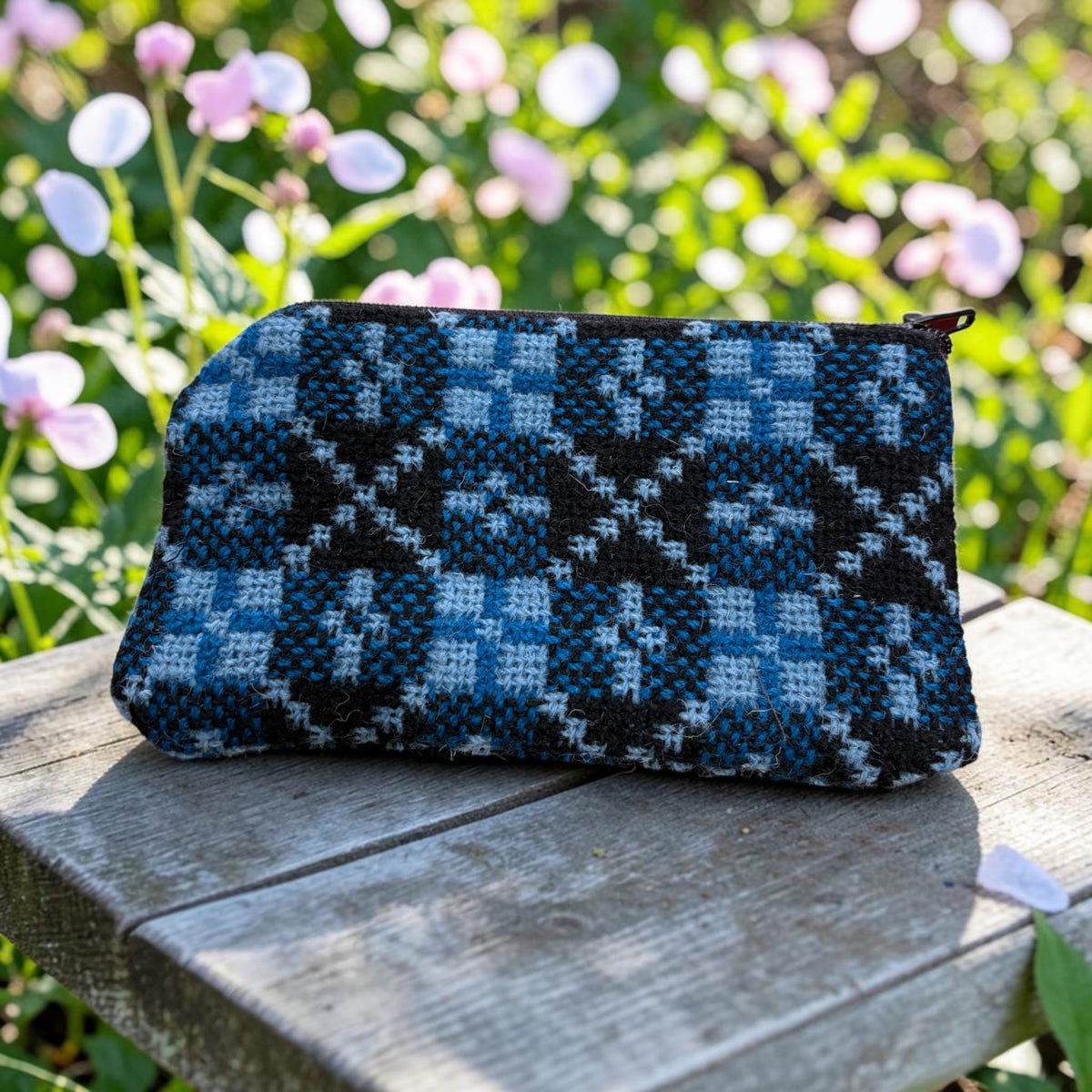 Welsh tapestry zipped glasses case