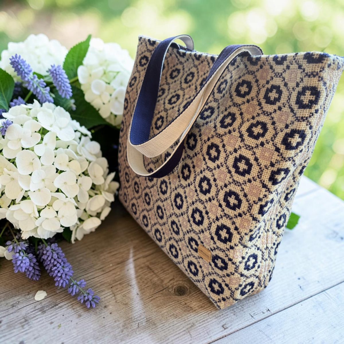 Welsh tapestry Teifi tote