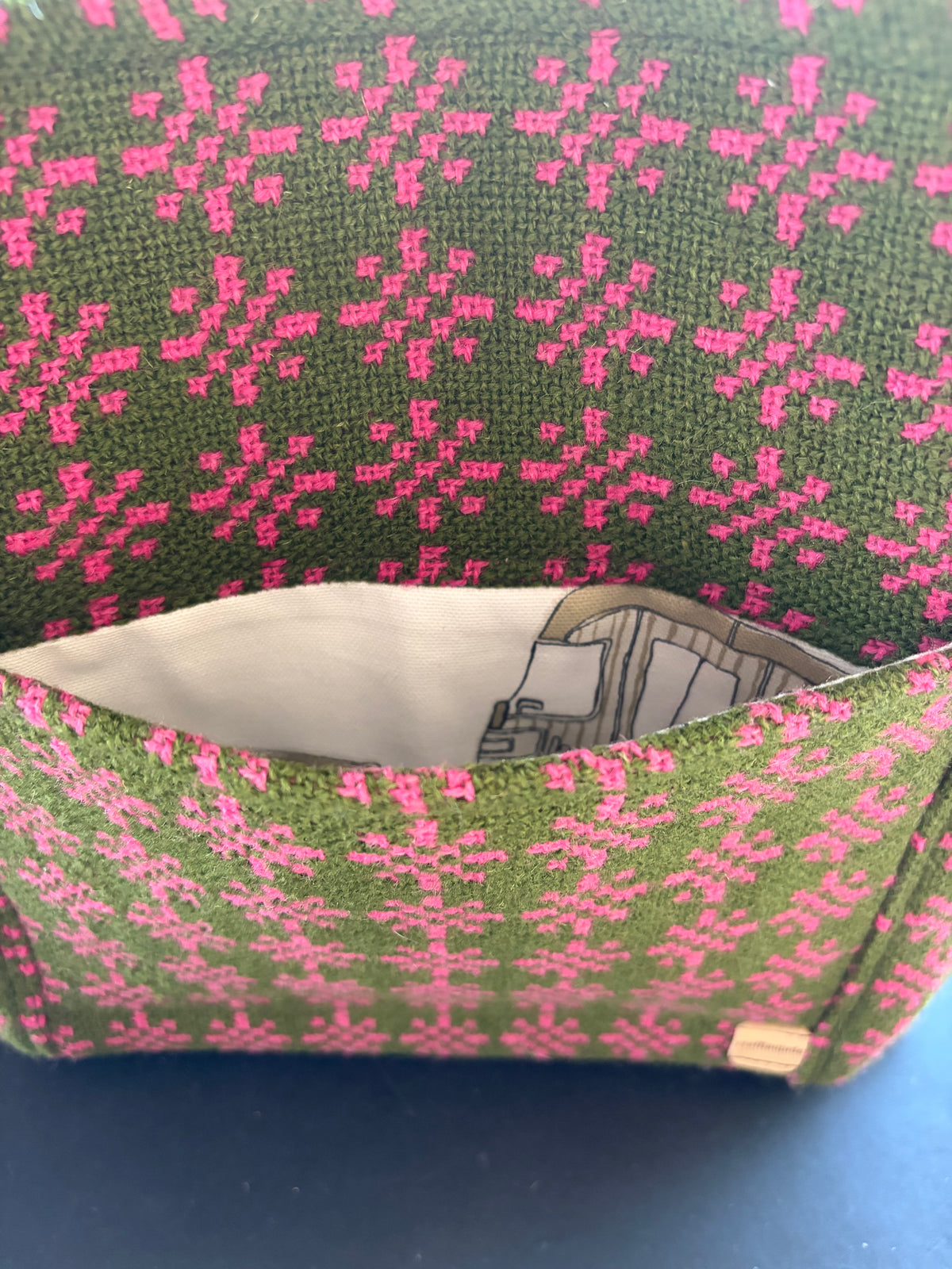 Welsh tapestry Teifi tote