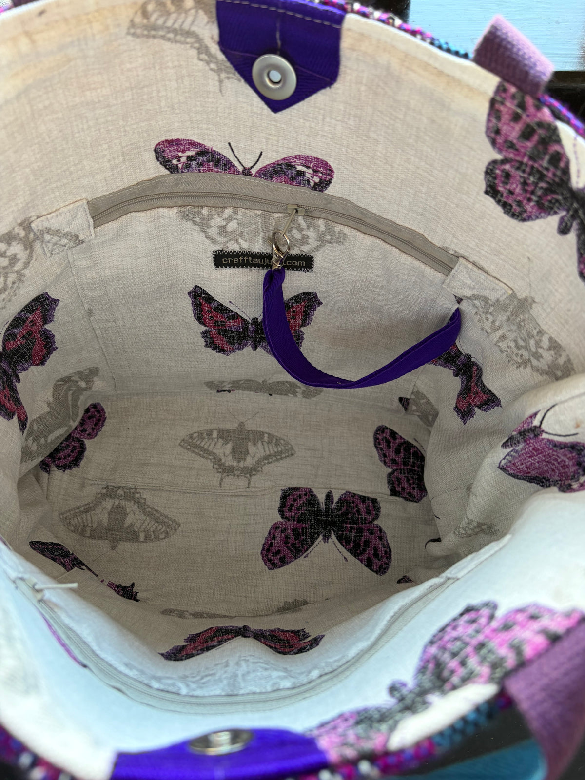 Welsh tapestry teifi tote