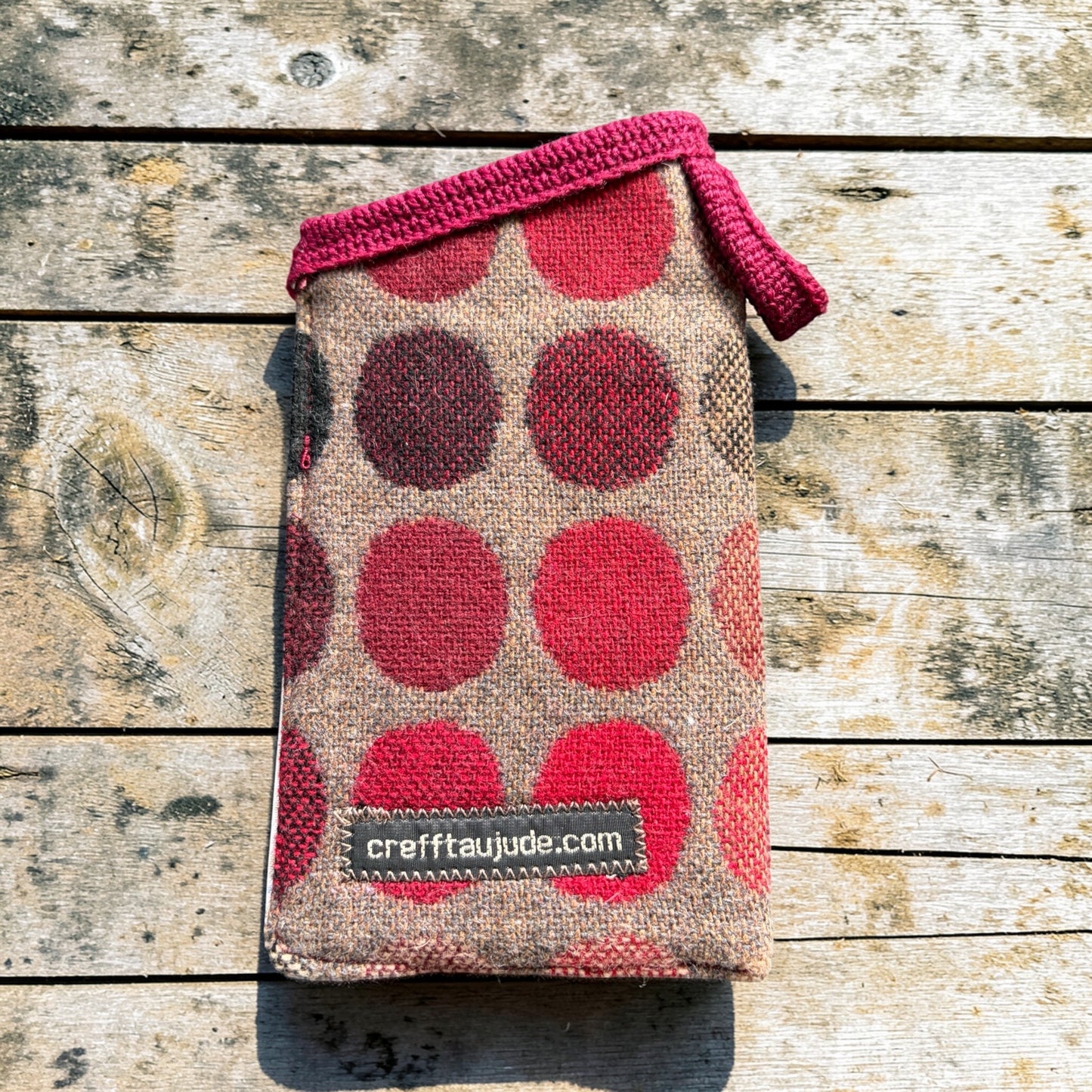 Wool glasses case