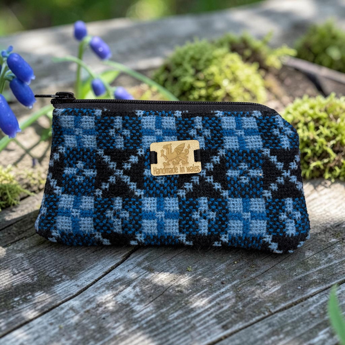 Welsh tapestry zipped glasses case