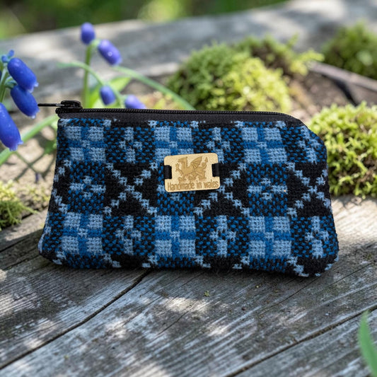 Welsh tapestry zipped glasses case