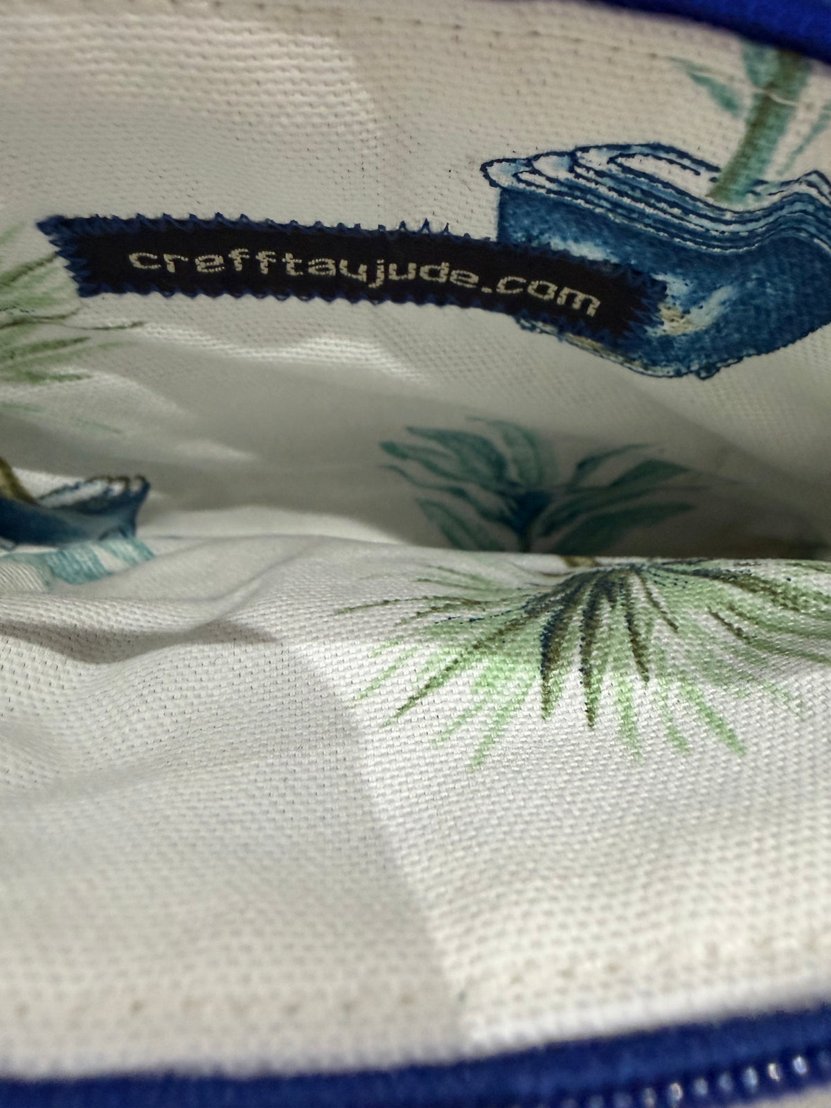 Welsh tapestry large purse