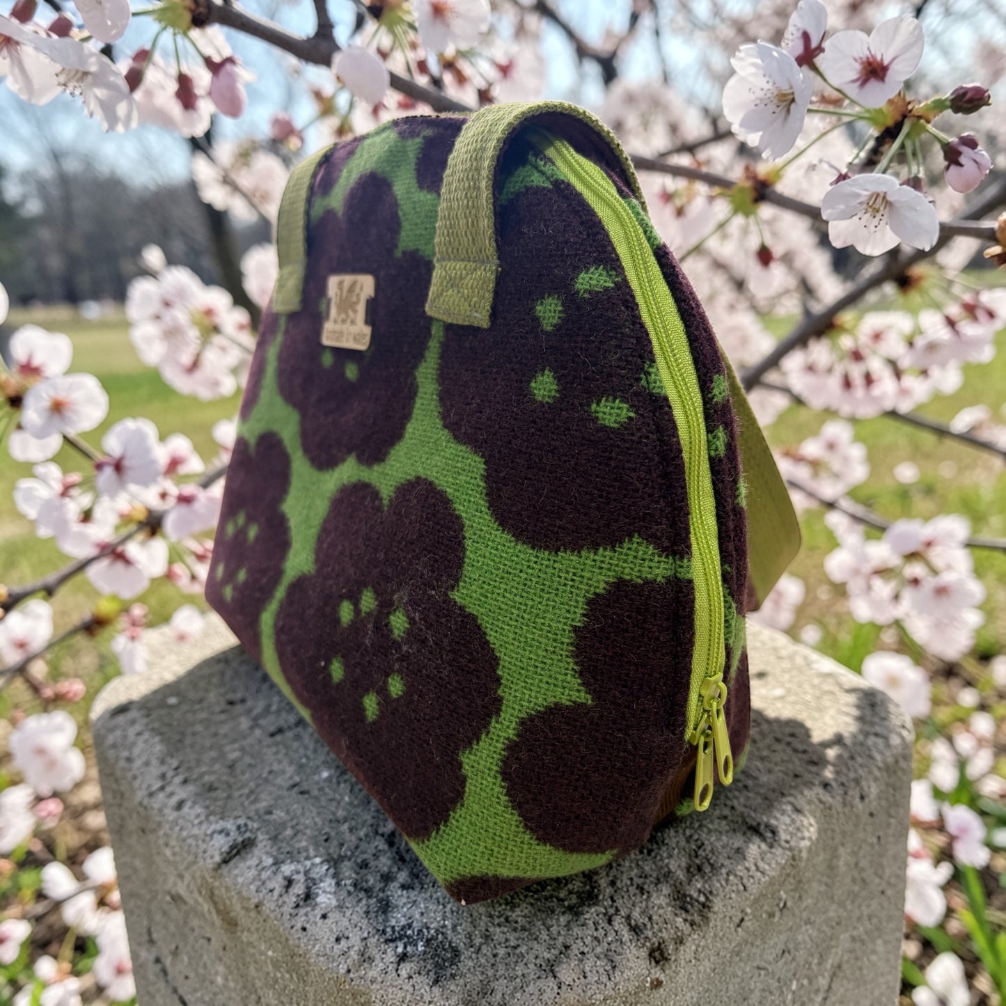 Wool handbag