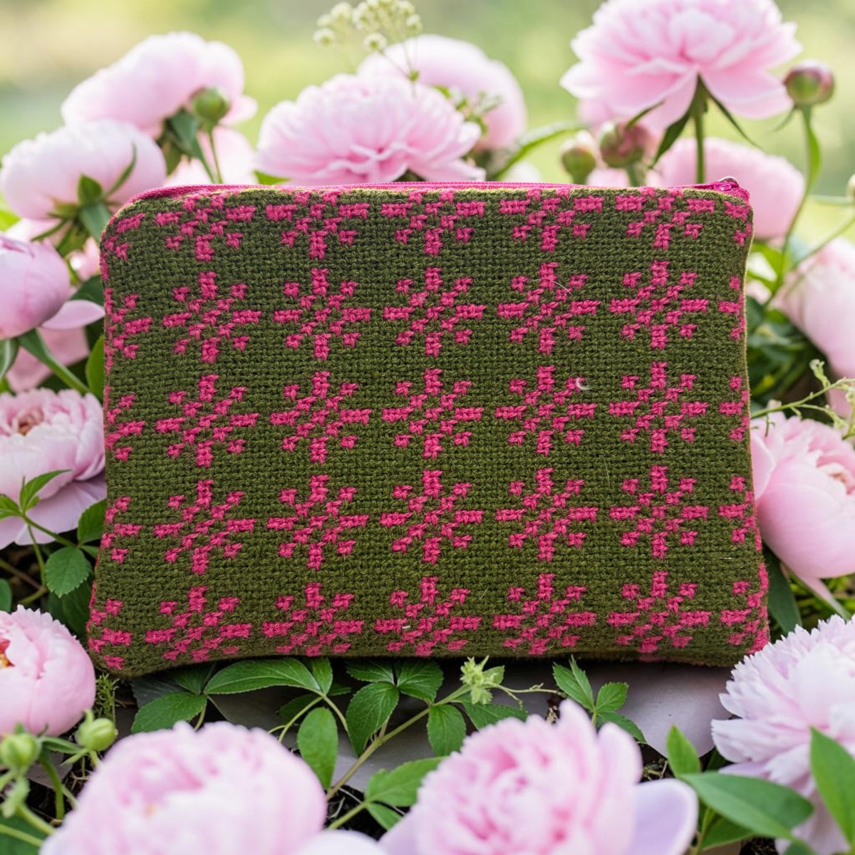 Welsh tapestry large purse