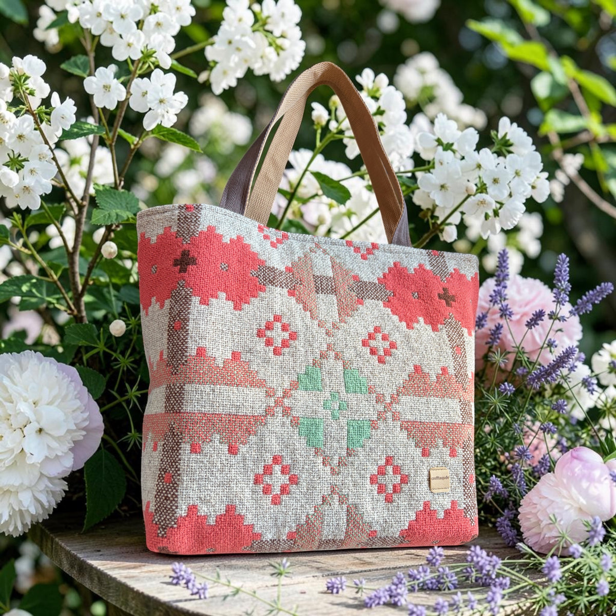 Welsh tapestry Teifi tote