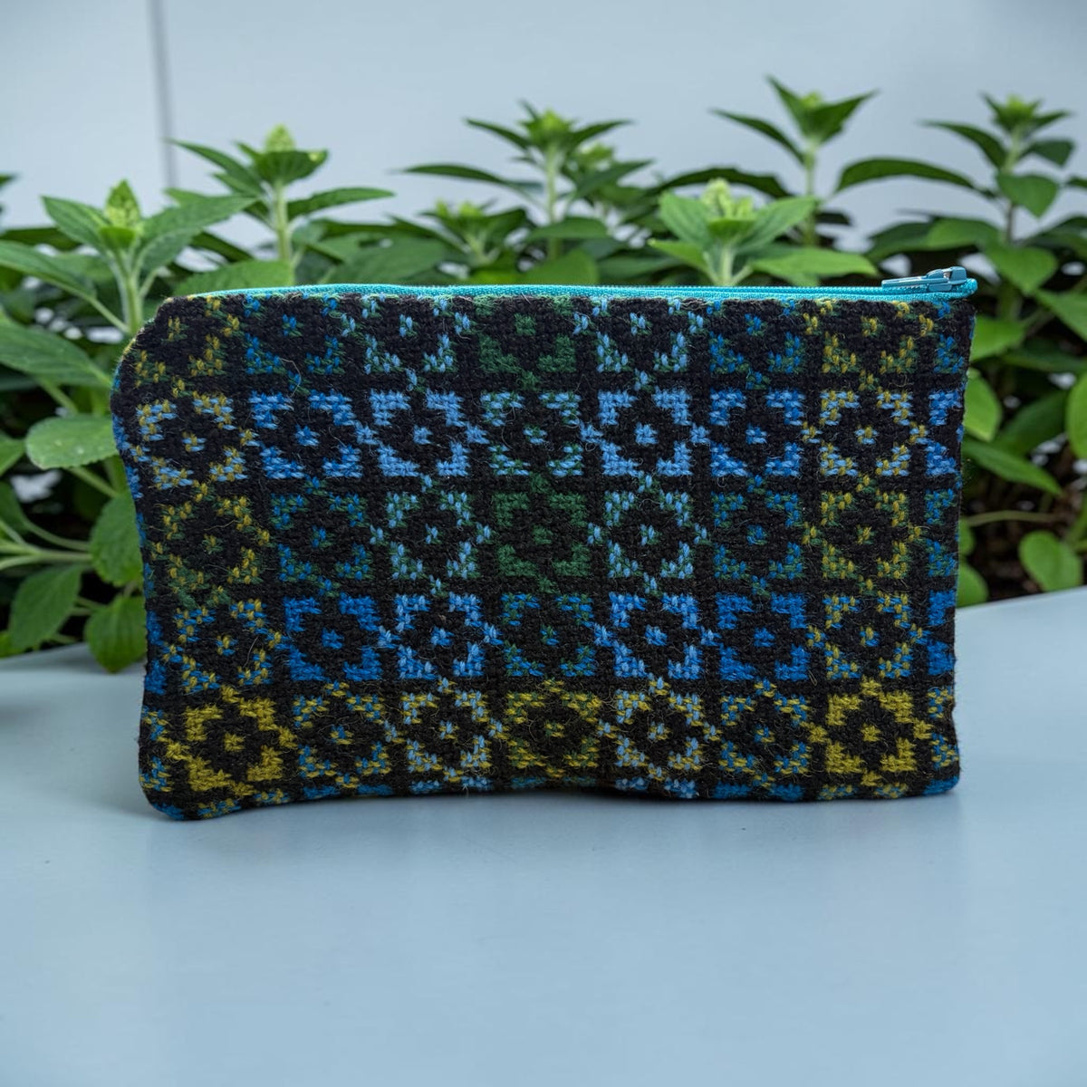 Welsh tapestry large purse