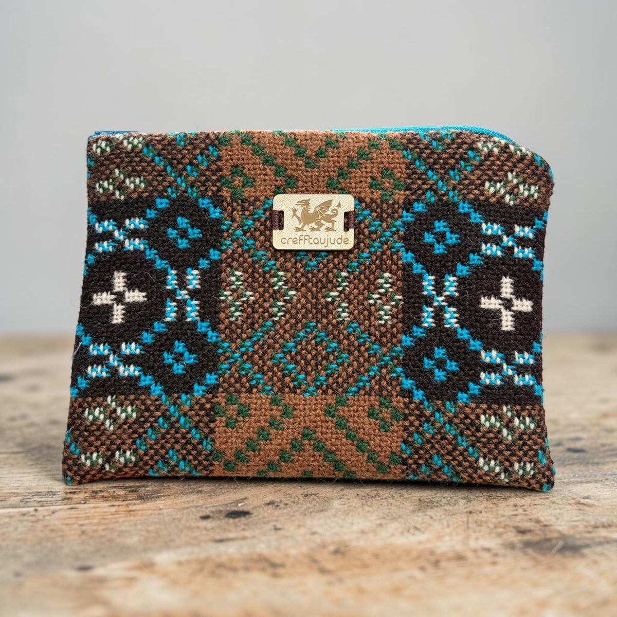 Welsh tapestry large purse