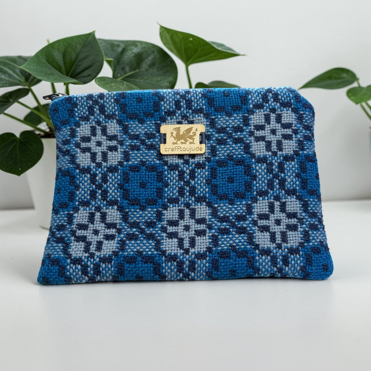 Welsh tapestry large purse