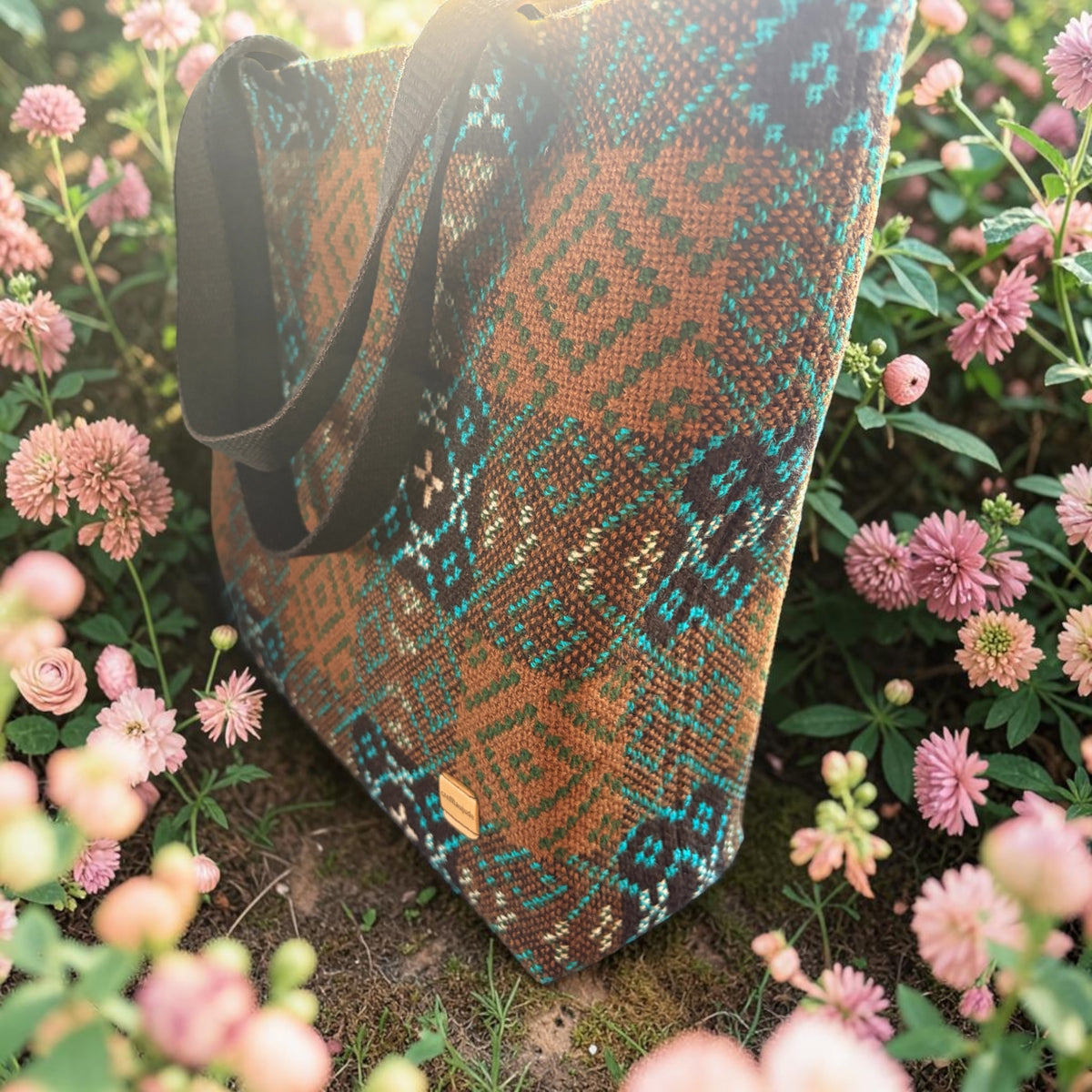 Welsh tapestry Teifi tote