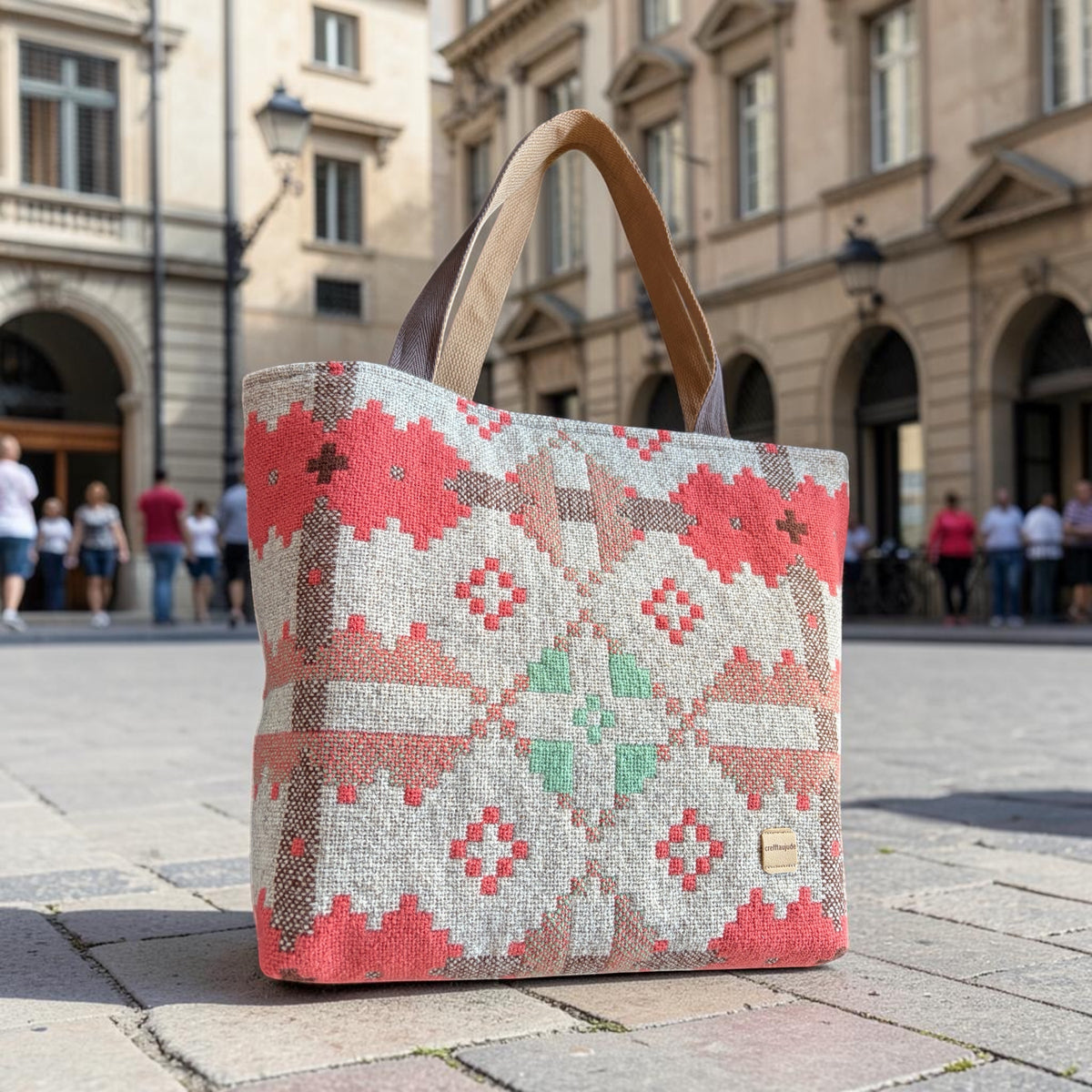 Welsh tapestry Teifi tote